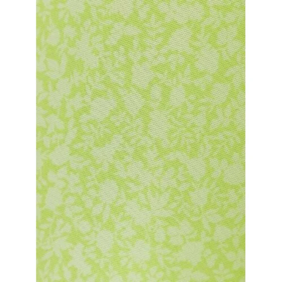 Torrid 1 Womens Yellow Floral Mesh Ruffle Midi Dress Size 1X - Picture 5 of 12